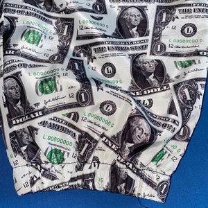 Men's Forever 21 Dollar Bill Print Joggers XL